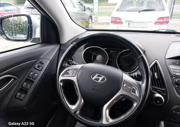 Hyundai ix35 cena 47400 przebieg: 168000, rok produkcji 2014 z Węgorzewo małe 67